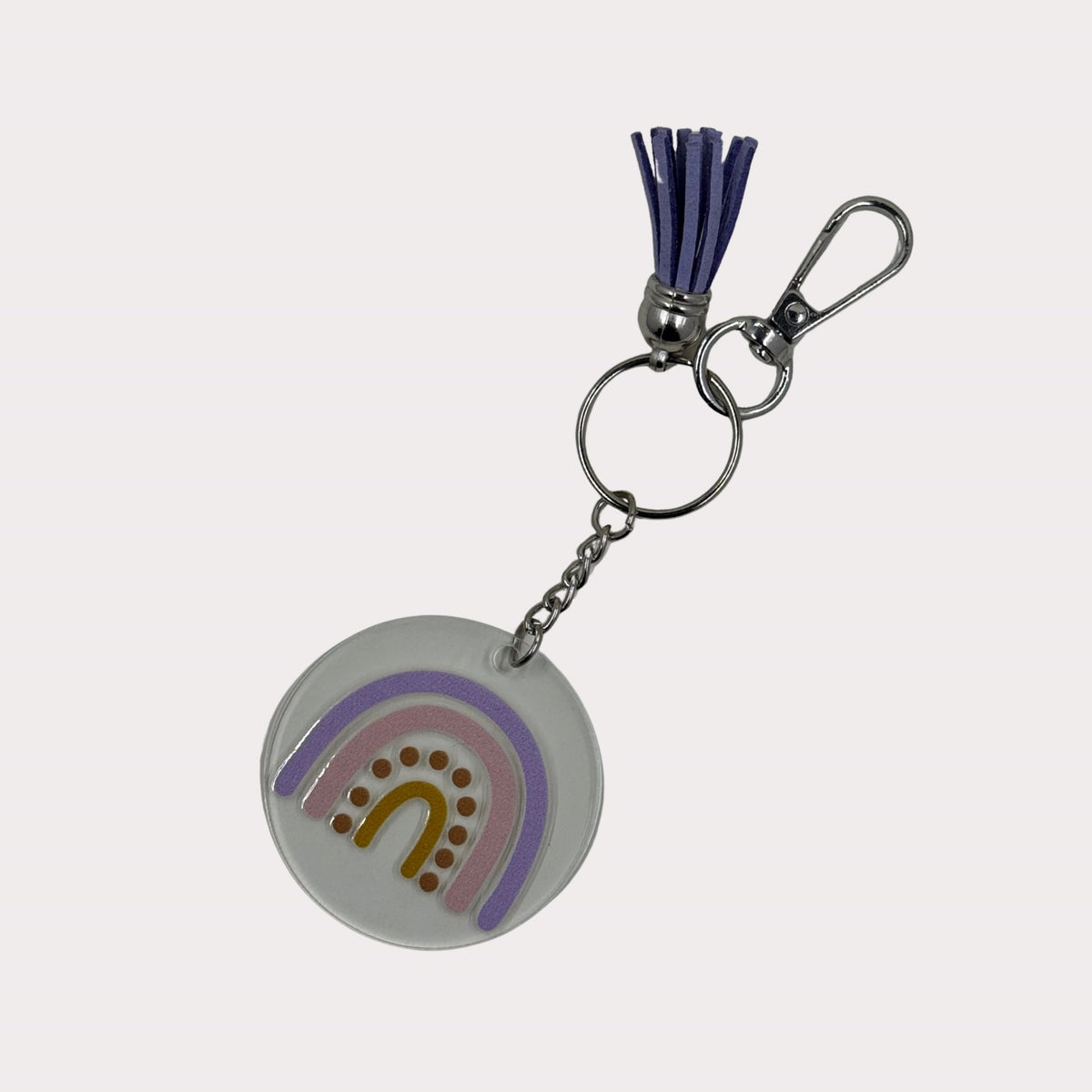 Acrylic Rainbow Keyrings