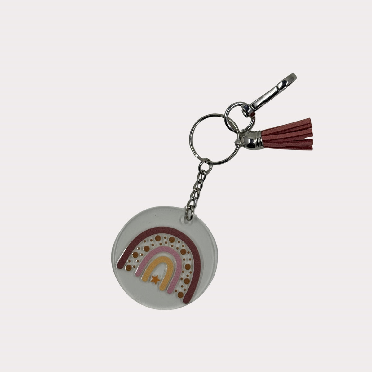 Acrylic Rainbow Keyrings