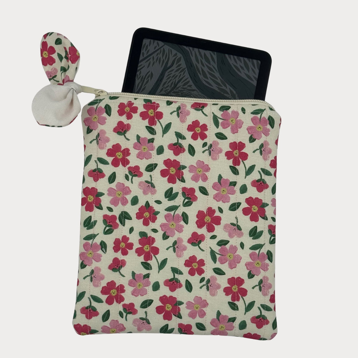E-reader Case (Kindle or Kobo) - Blush Wildflowers